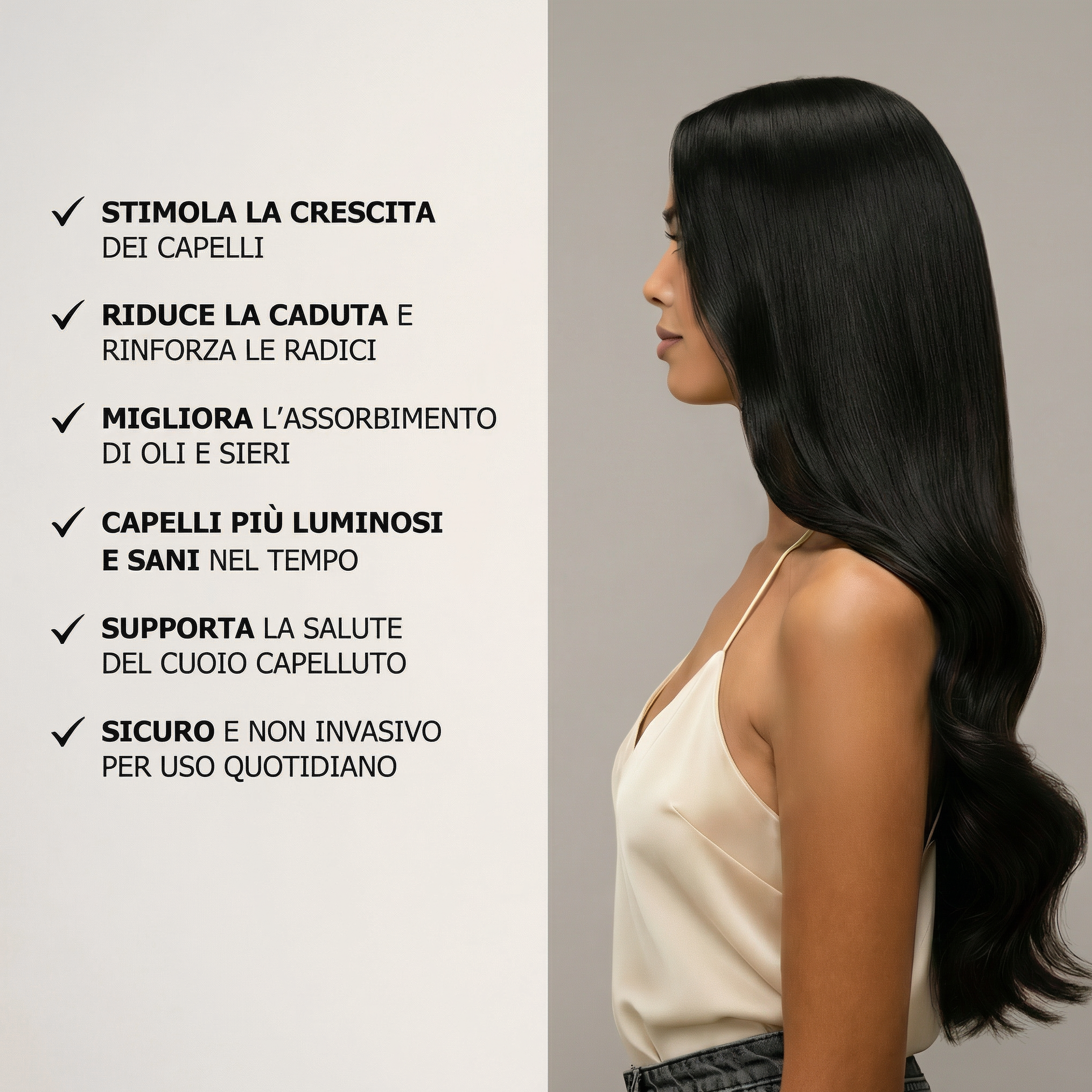 NODHINE Hair Pro™ – Spazzola massaggiante 5-in-1 per il cuoio capelluto
